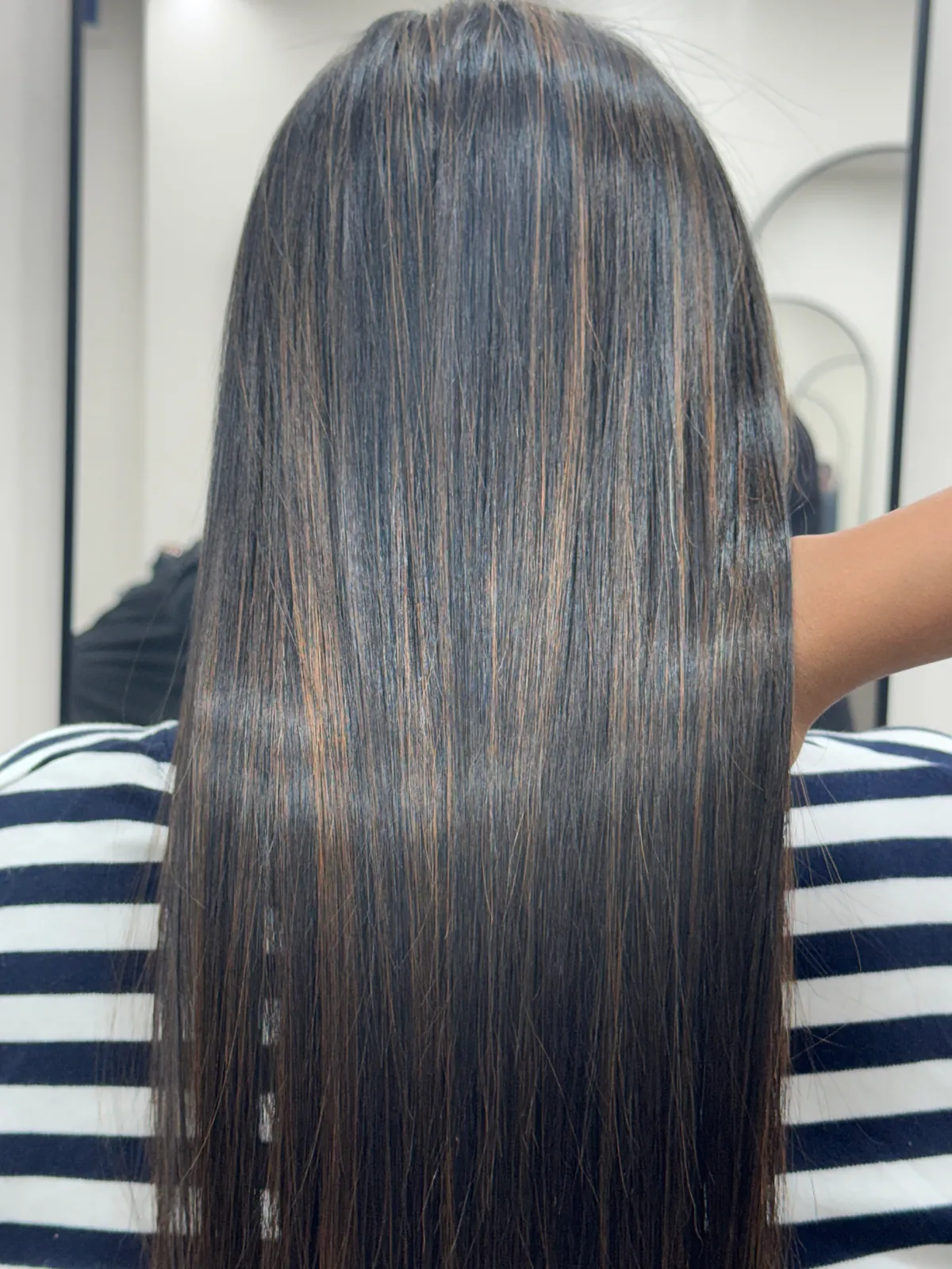 Dimensional French balayage and lived-in colour at Angel Salon Mumbai